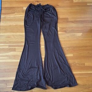 Fashion Nova Brown Flare Pants